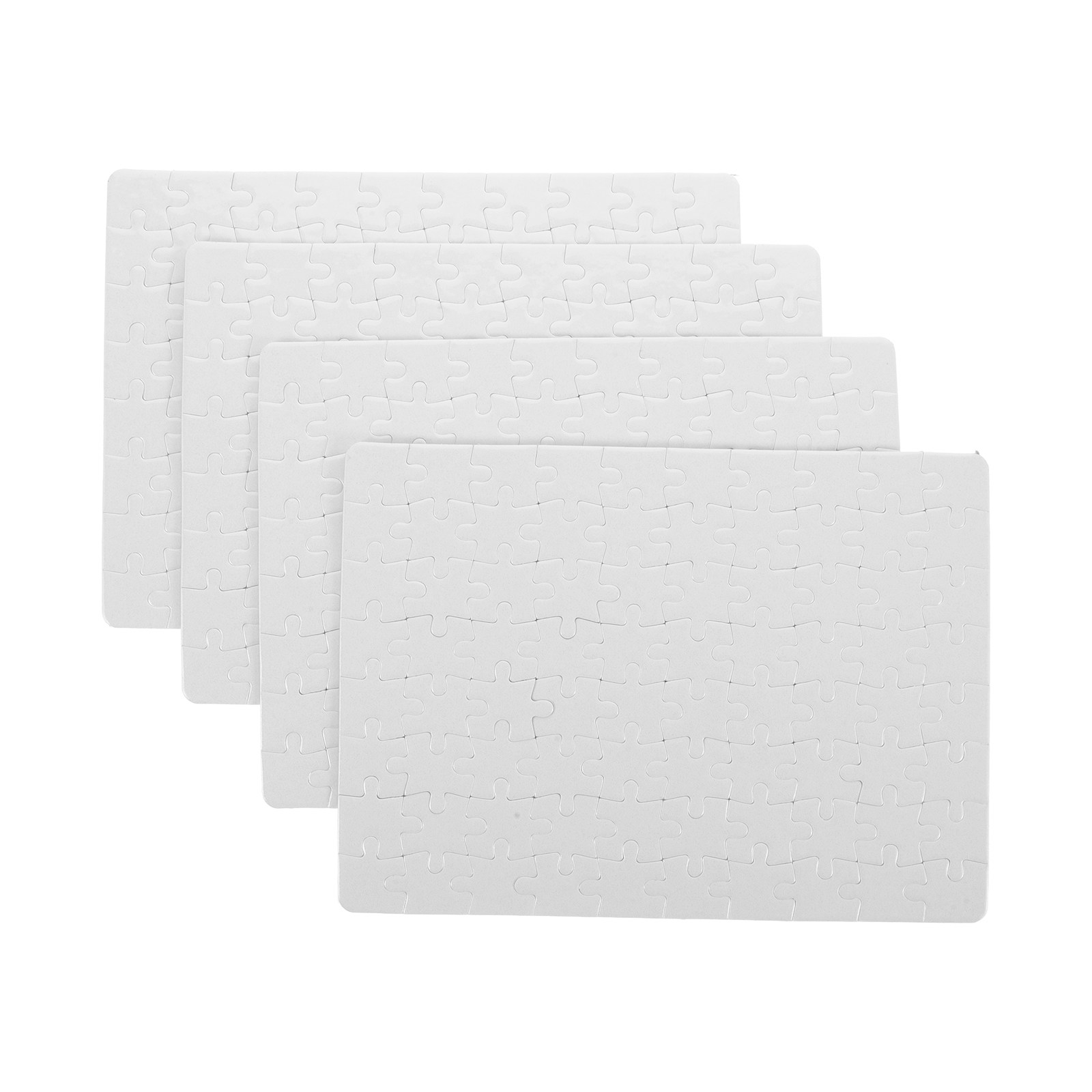 4Sheets Blank Puzzle Blanks Wh - Puzzle Blank White 评论和价格
