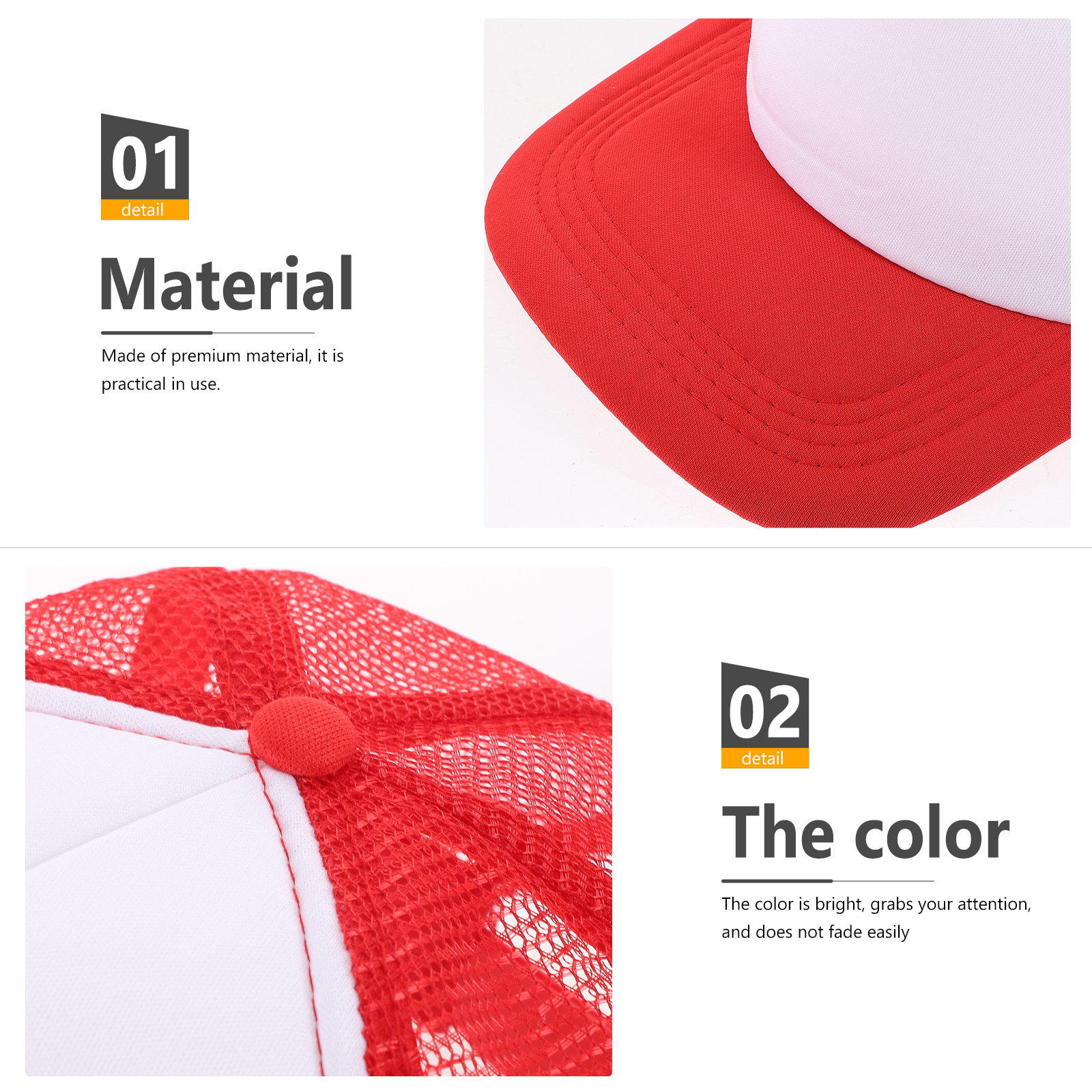 10Pcs Blank Baseball Hat Mesh  - Hat Sublimation Blank 评论和价格